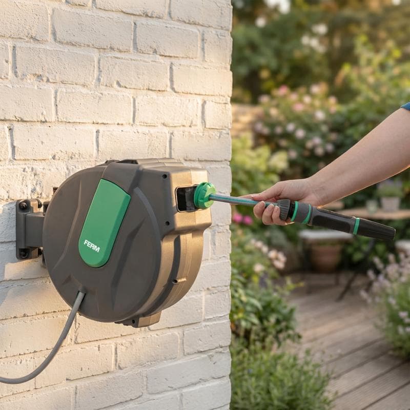 FERM automatische tuinslanghaspel