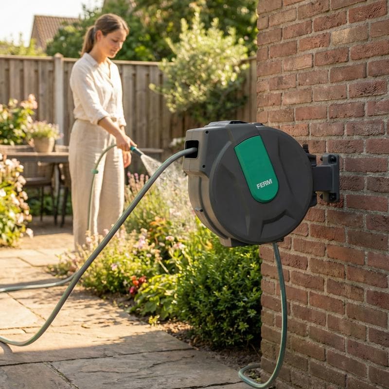 FERM automatische tuinslanghaspel