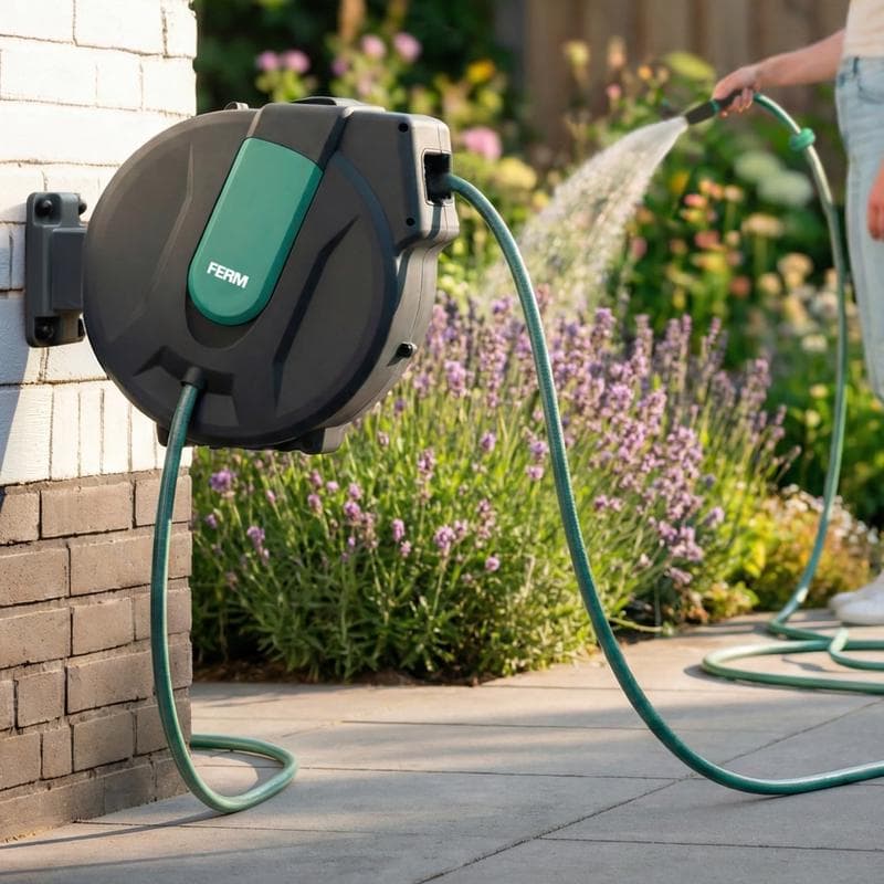 FERM automatische tuinslanghaspel