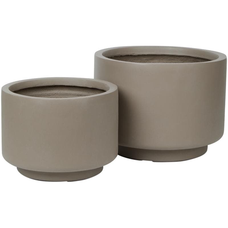 Ronde bloempottenset