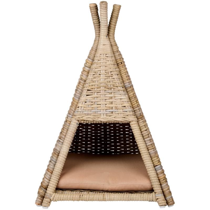 Panier pour chat avec coussin - tipi