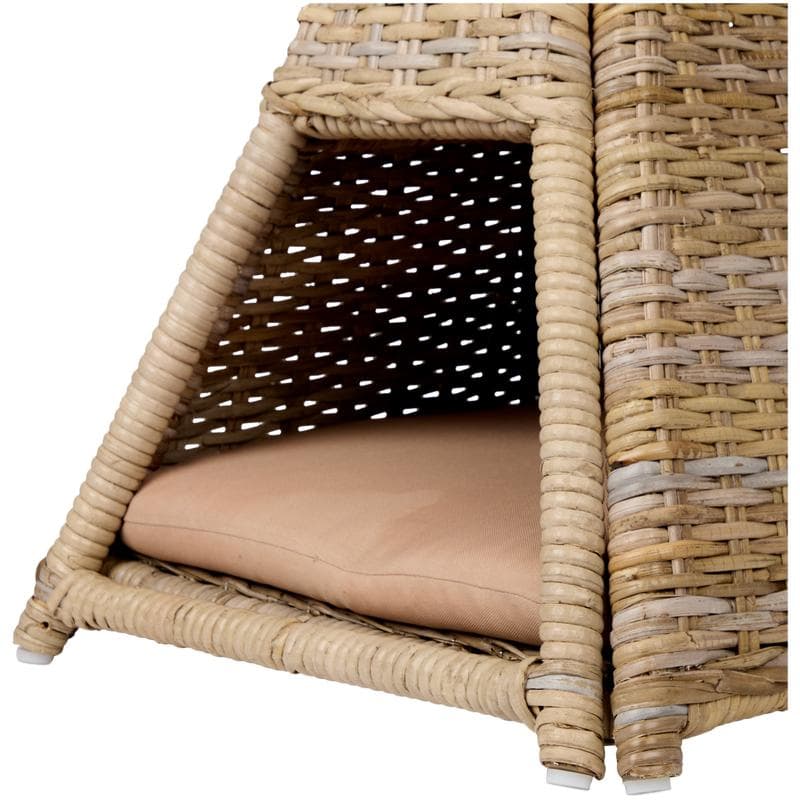 Panier pour chat avec coussin - tipi