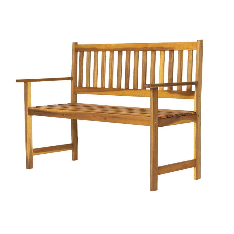 Houten tuinbank 115 × 57 × 85 cm | zithoogte 43 cm