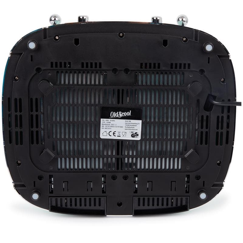 Grille-pain 4 tranches design rétro - vert menthe