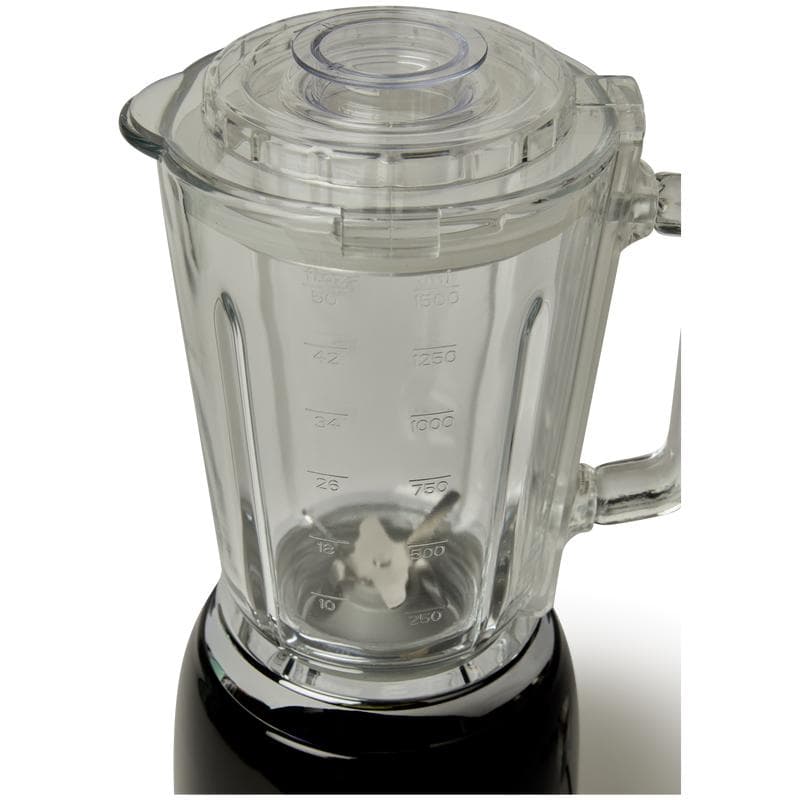 Blender met retrolook - zwart