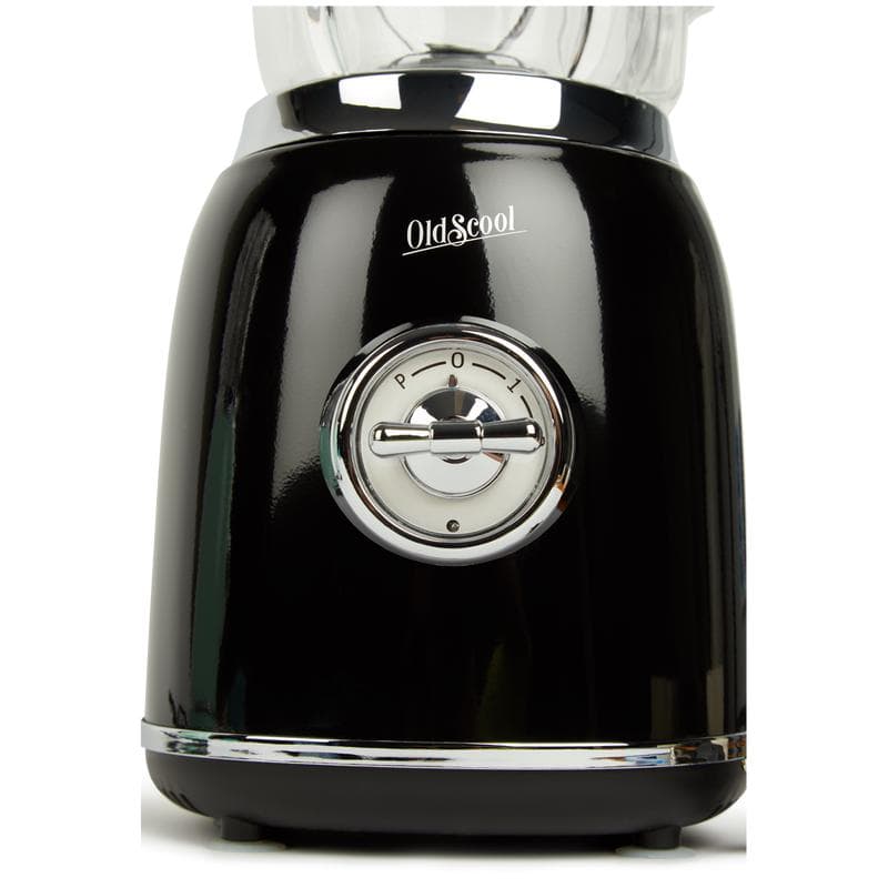 Blender met retrolook - zwart