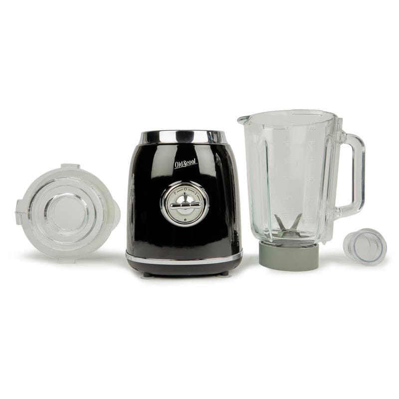 Blender met retrolook - zwart