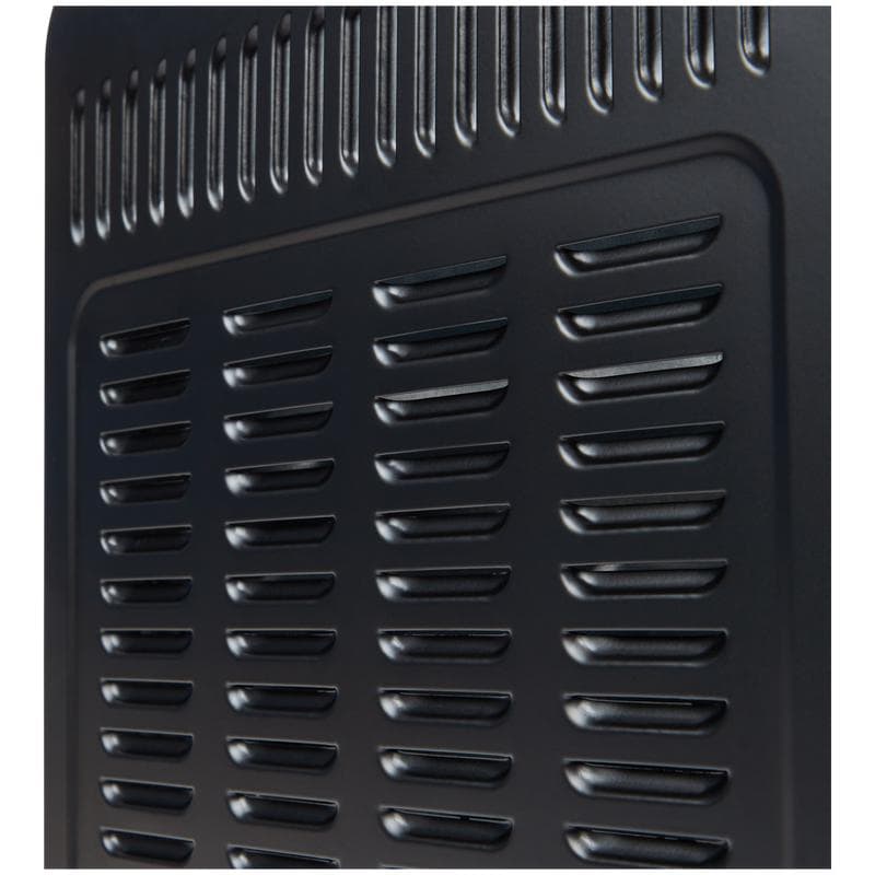 Compacte oven met retrolook - zwart