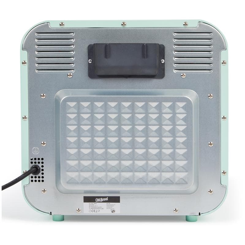 Mini four design rétro - vert menthe