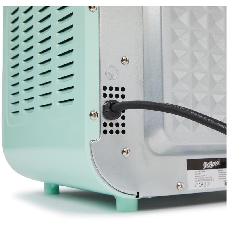 Compacte oven met retrolook - mintgroen