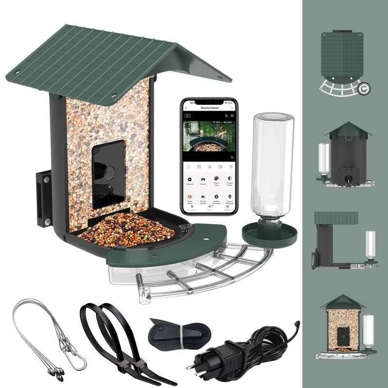 Slimme vogelcamera met wifi