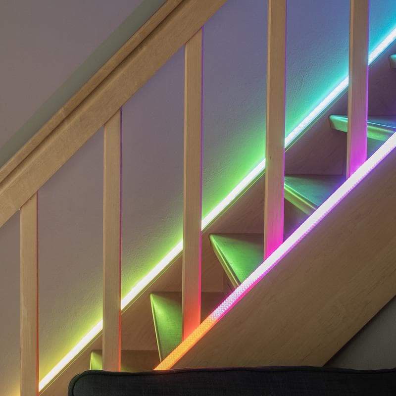 Corde LED connectée avec télécommande