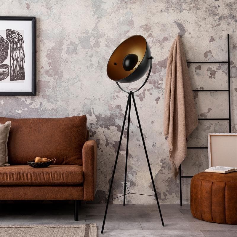 Luxe vloerlamp 3-poot