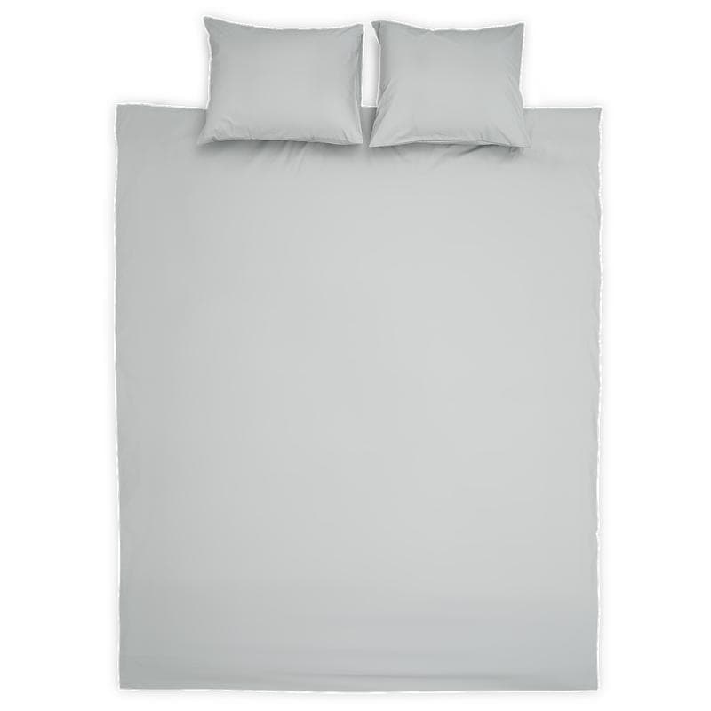 Dekbedovertrek grijs