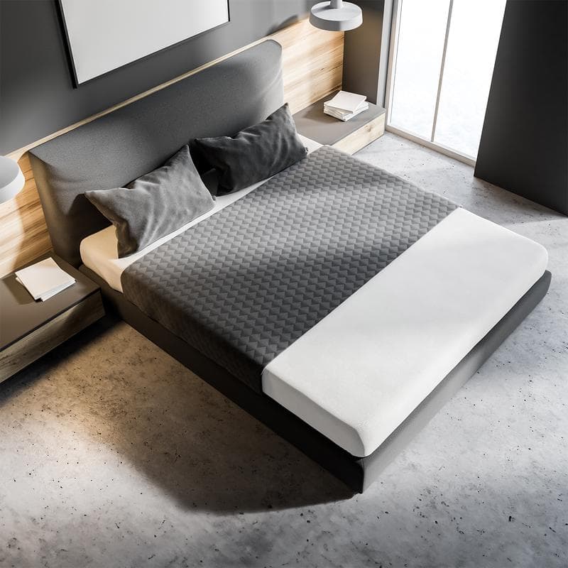 Boxspring hoeslaken 200 x 220 cm - wit