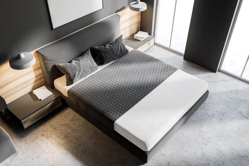 Boxspring hoeslaken 200 x 220 cm - wit