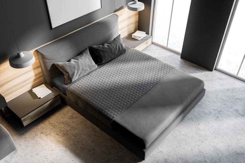 Boxspring hoeslaken 200 x 220 cm - antraciet