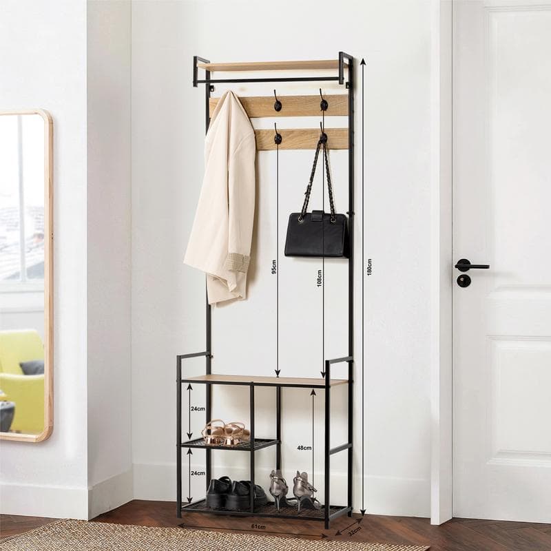 Portemanteau et porte-chaussures