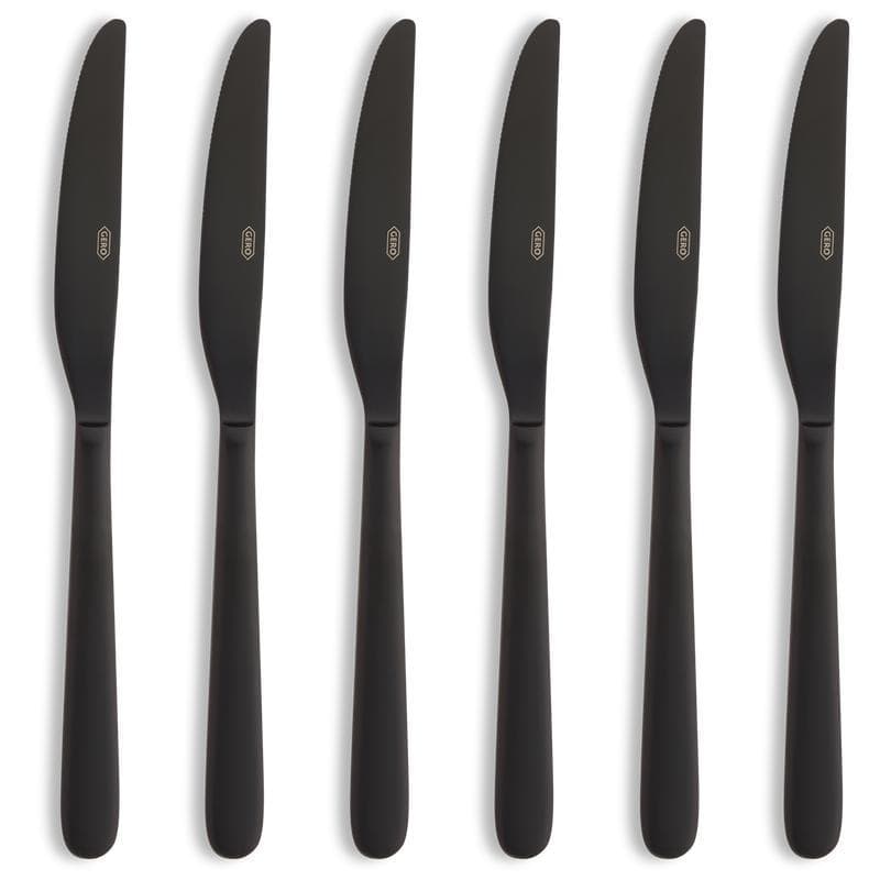 Ménagère 24 couverts Ellen - noir