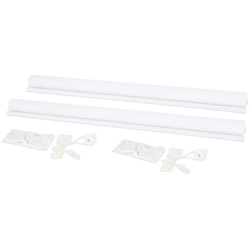 Lichtdoorlatend rolgordijn – 80 x 160 cm - wit