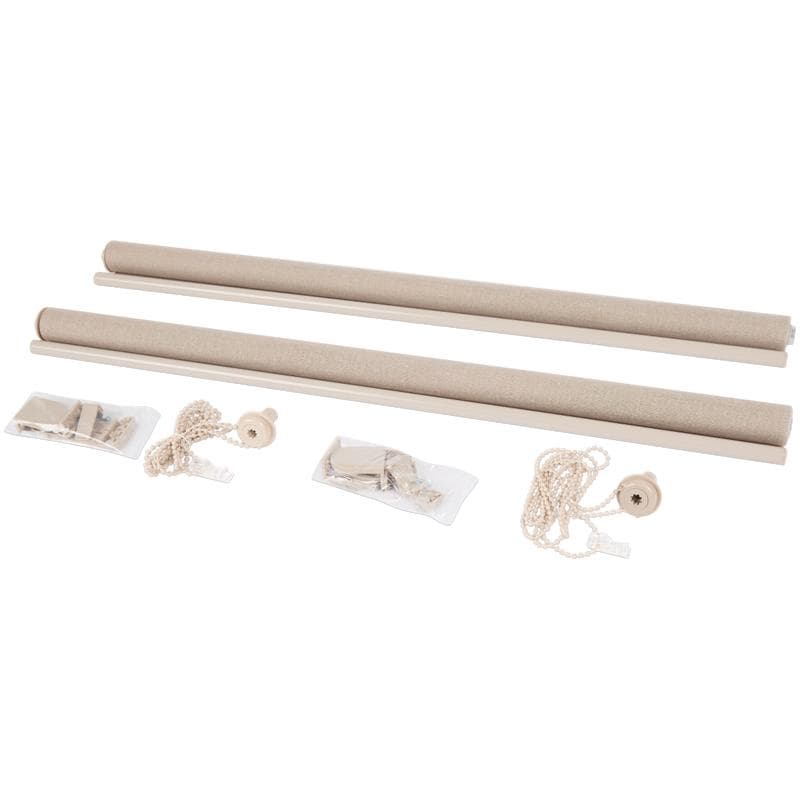 Lichtdoorlatend rolgordijn – 80 x 160 cm - taupe