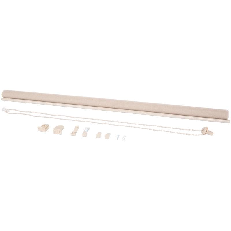 Lichtdoorlatend rolgordijn – 120 x 160 cm - taupe