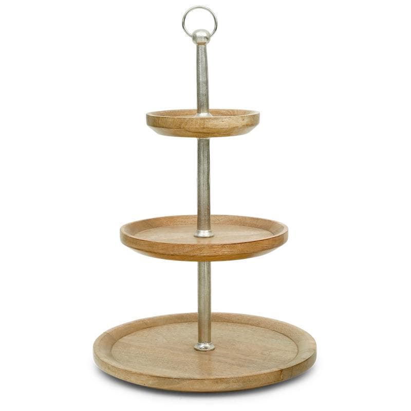 Mangohouten etagère XL