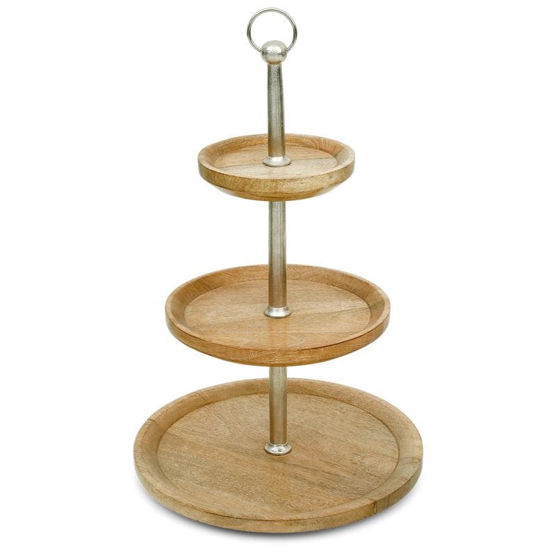 Mangohouten etagère XL