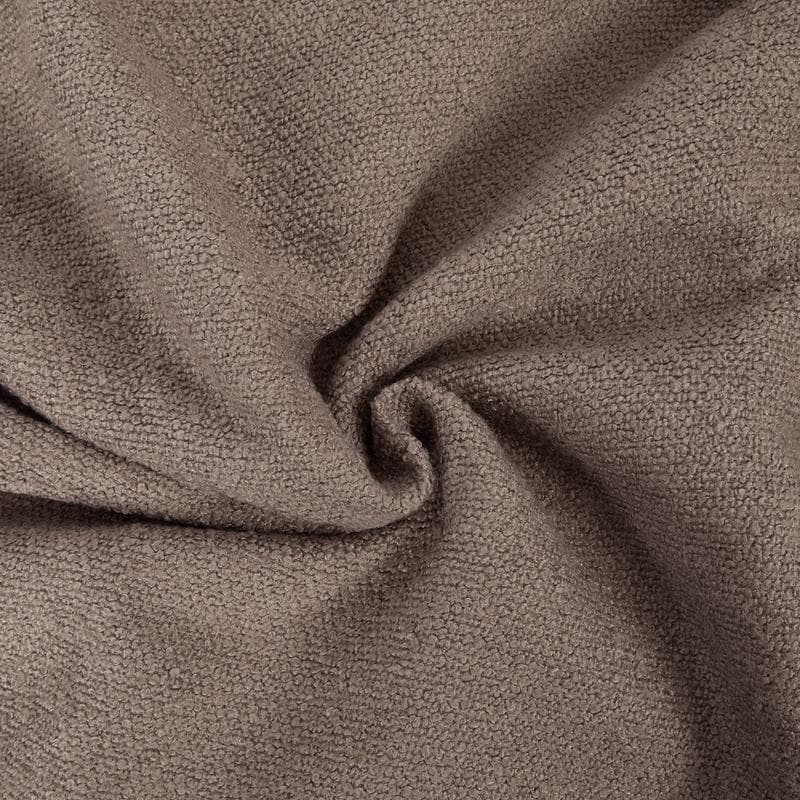 Kant-en-klaar bouclé gordijn - Taupe