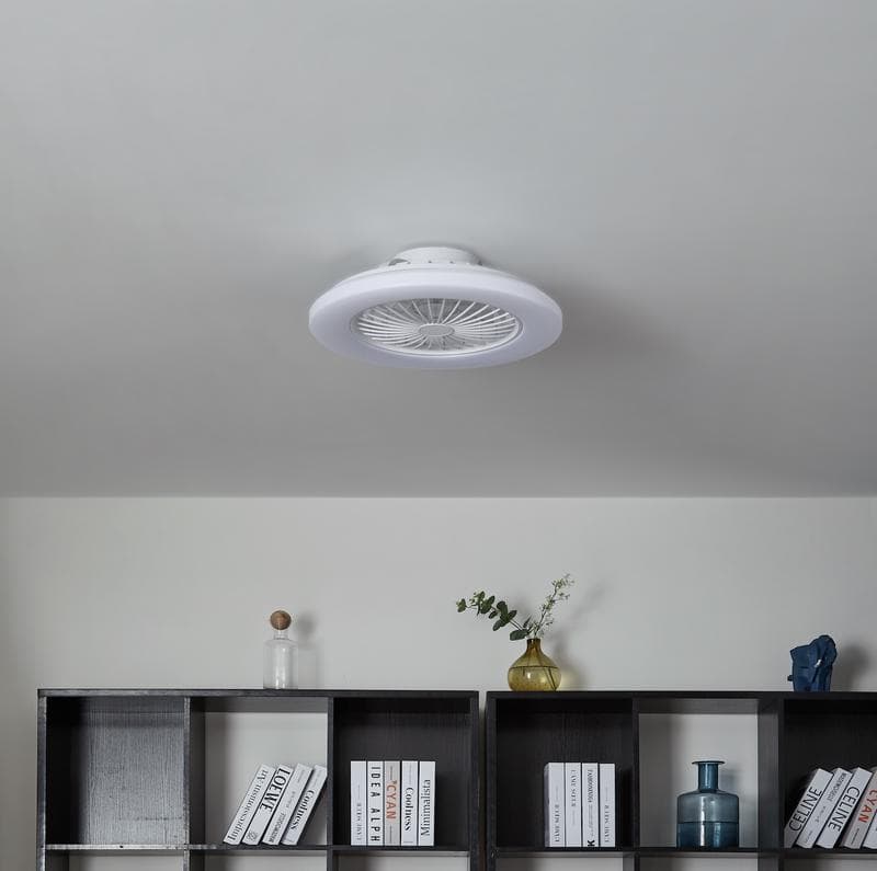 Plafondlamp met ventilator