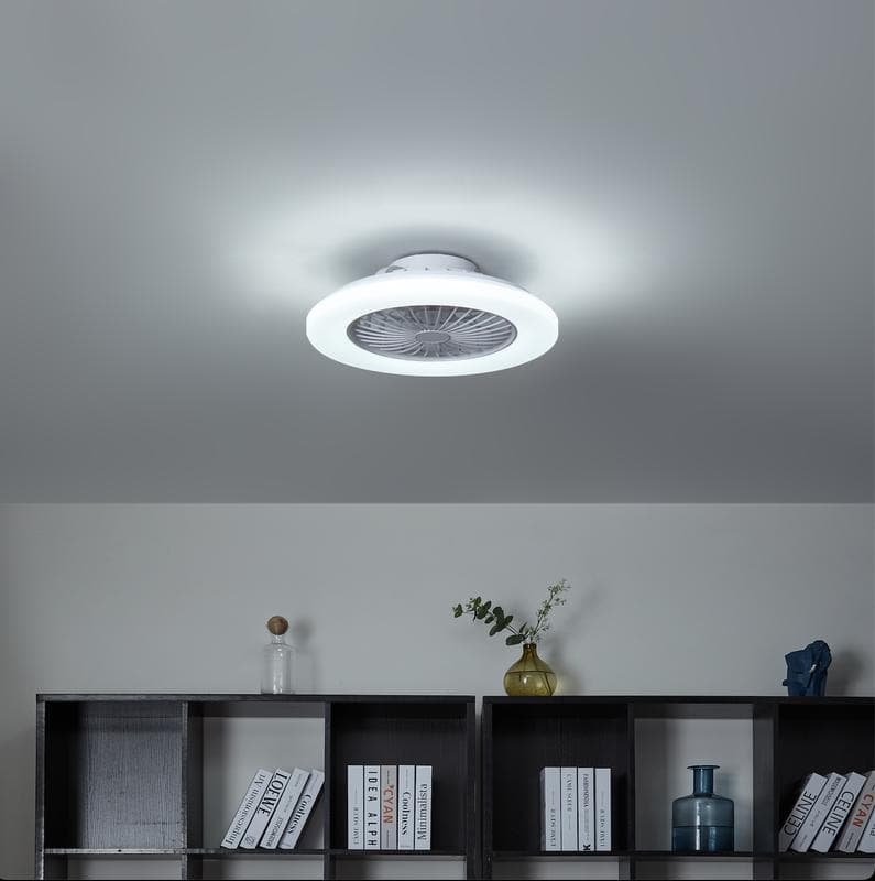 Plafondlamp met ventilator