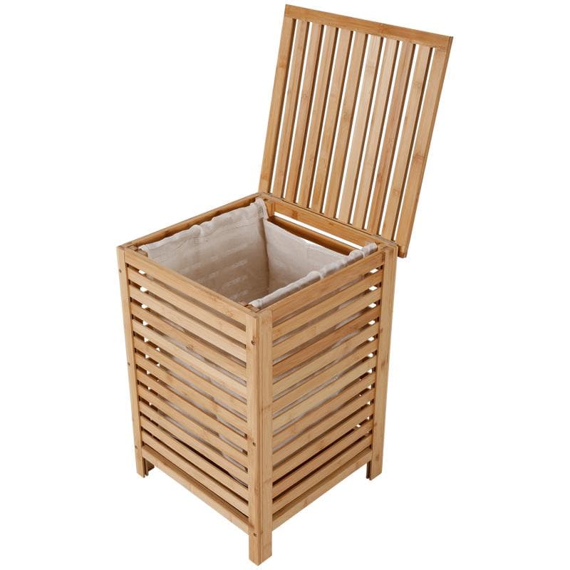 Luxe bamboe wasmand