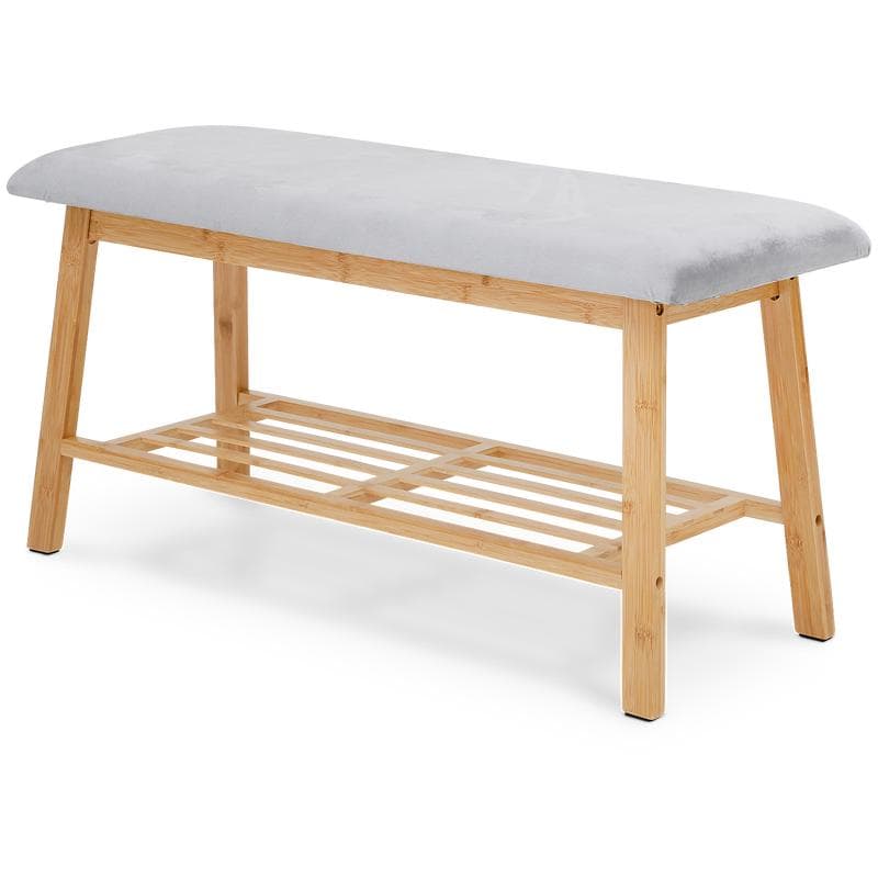 Bamboe bank met velvet