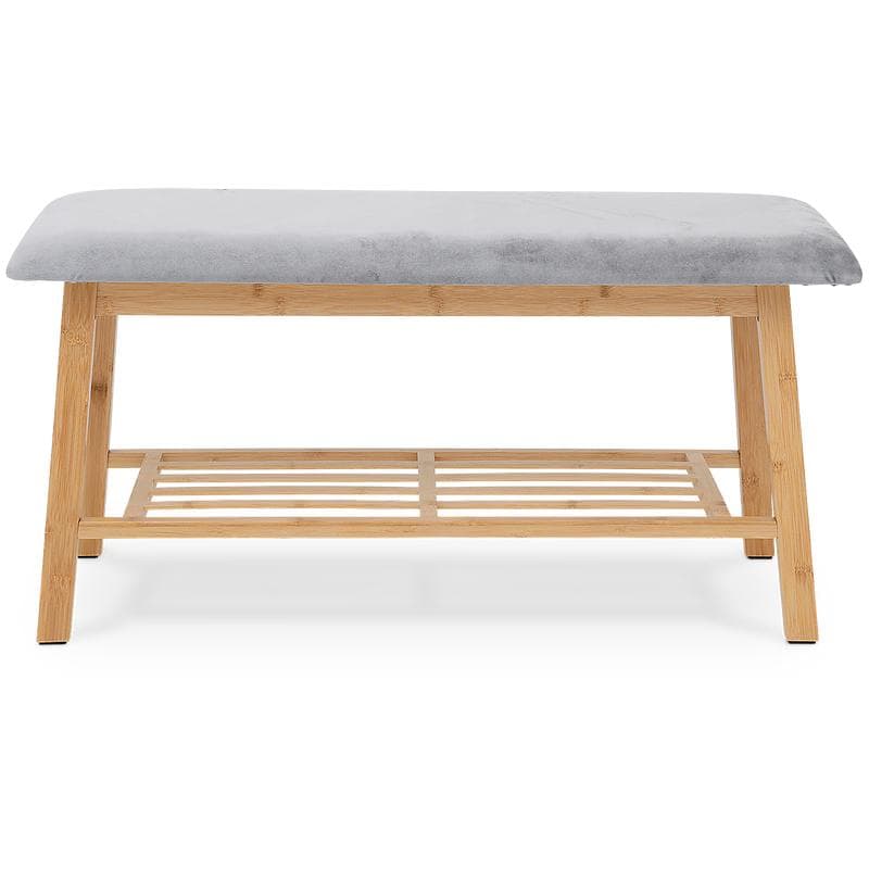 Bamboe bank met velvet