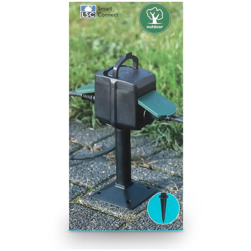 LSC Smart Connect outdoor duo-stopcontact