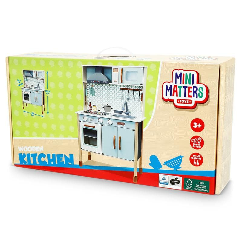 Mini Matters houten keuken