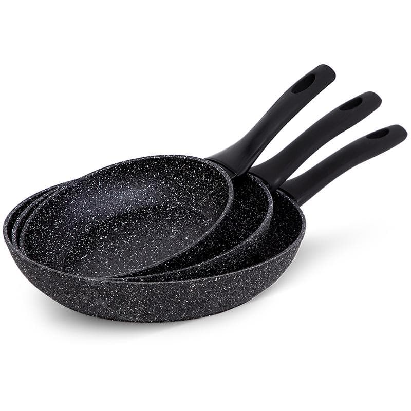 Granite stone koekenpannenset