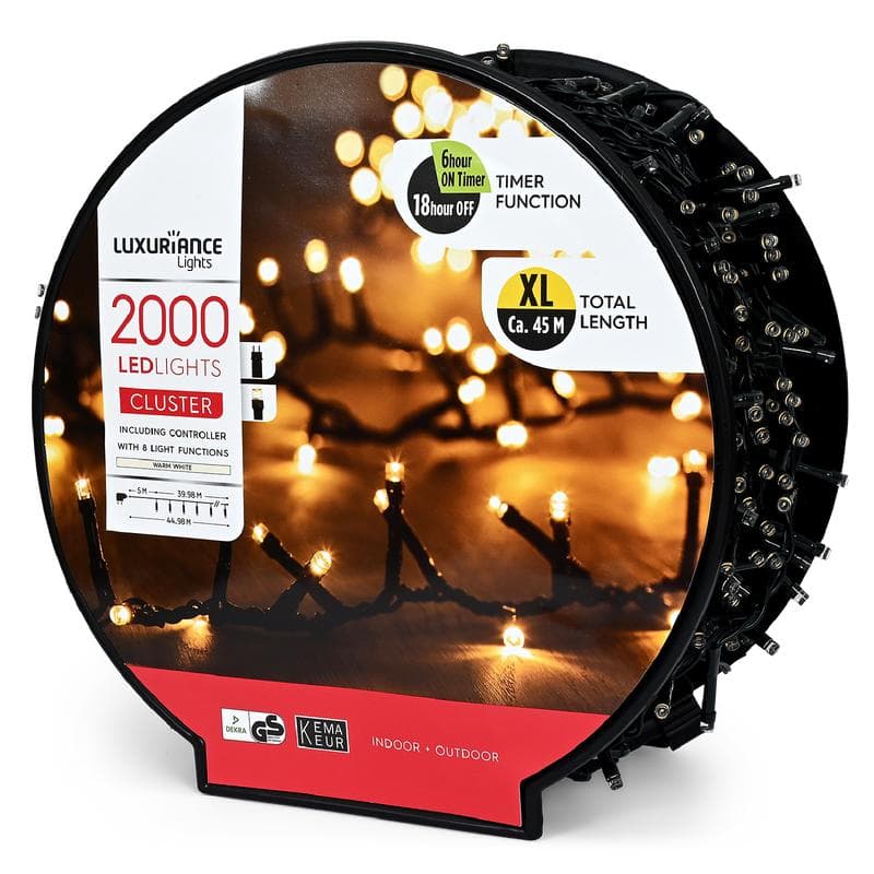 Luxe kerstverlichting 45 meter