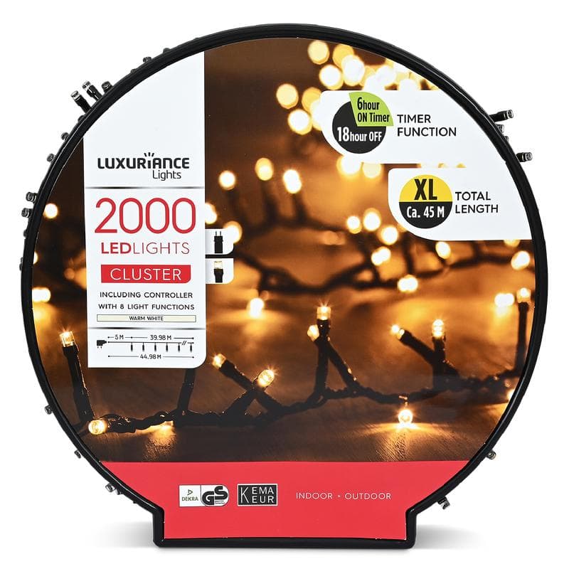 Luxe kerstverlichting 45 meter