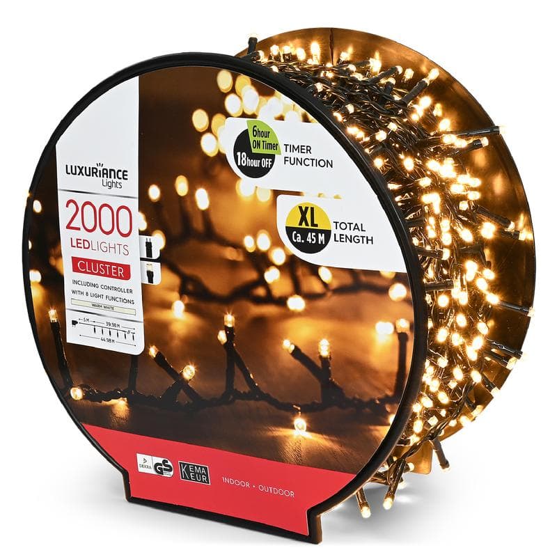 Luxe kerstverlichting 45 meter