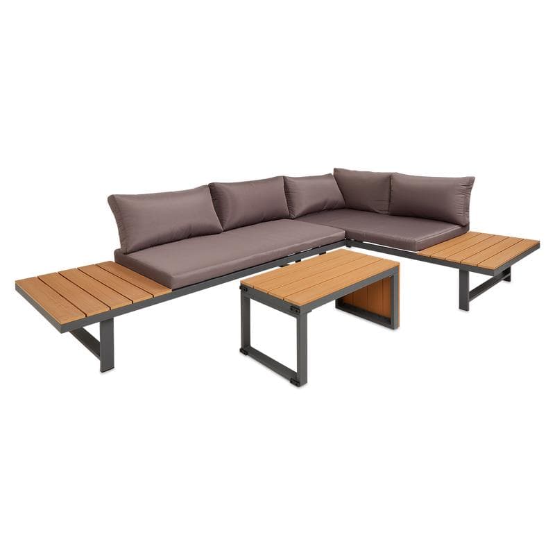 Tuinset 3-delig - Antraciet