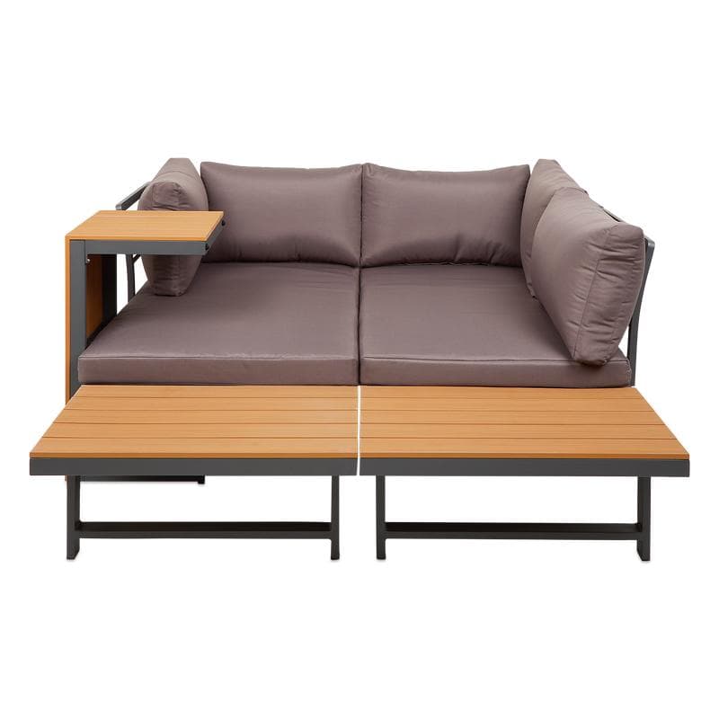 Tuinset 3-delig - Antraciet