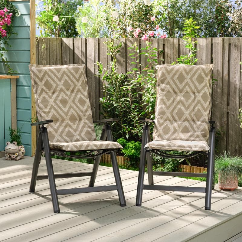 Chaises de jardin aluminium