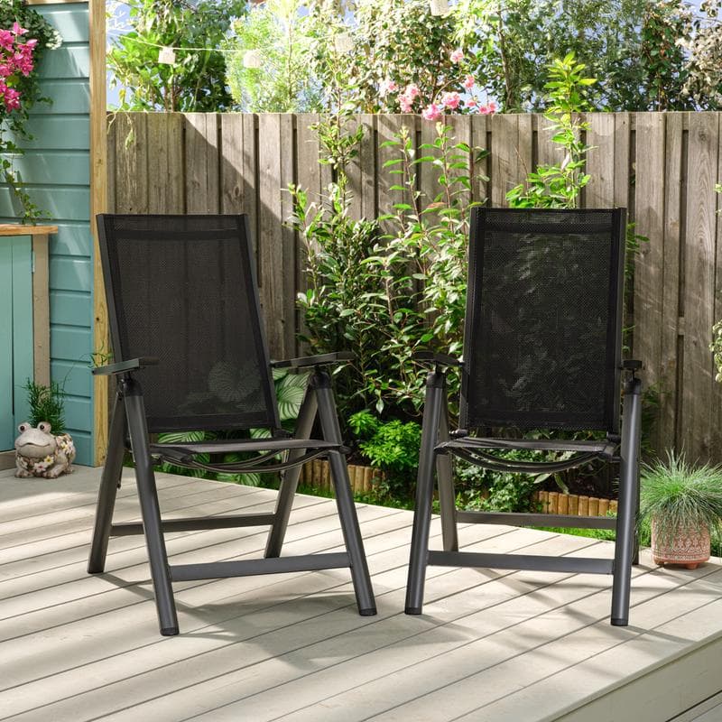 Chaises de jardin aluminium