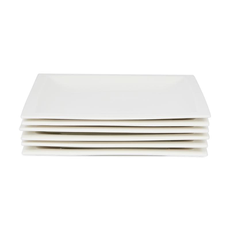 Modern vierkant servies - Wit