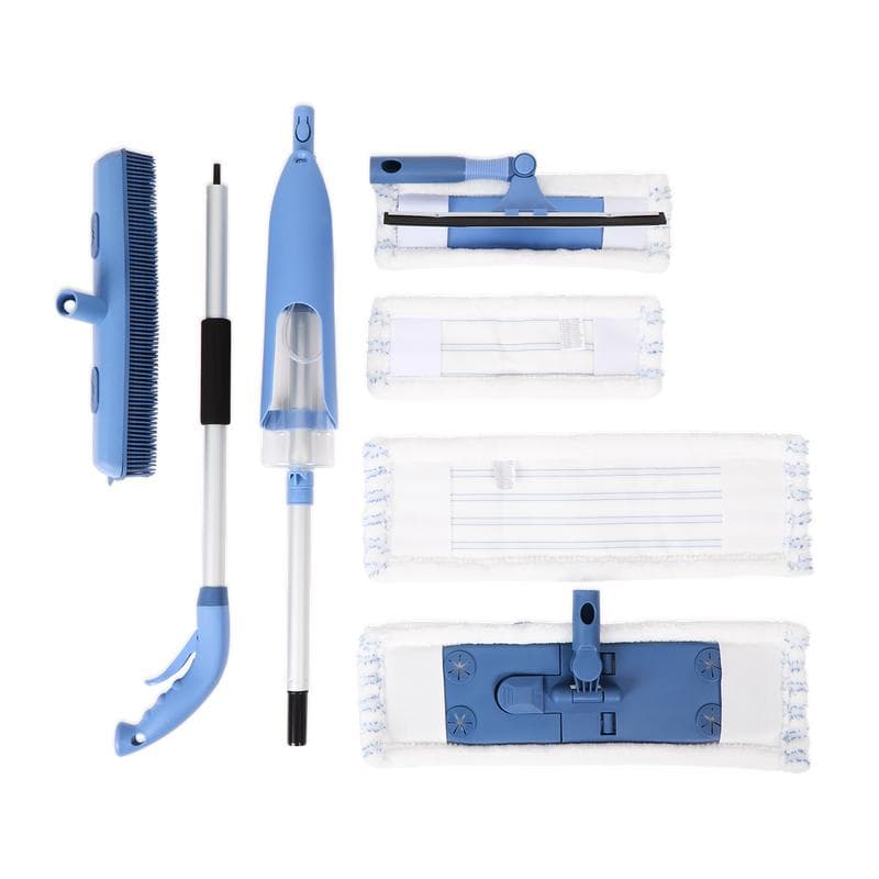 3-in-1 vloerwisser, raamwisser en borstel