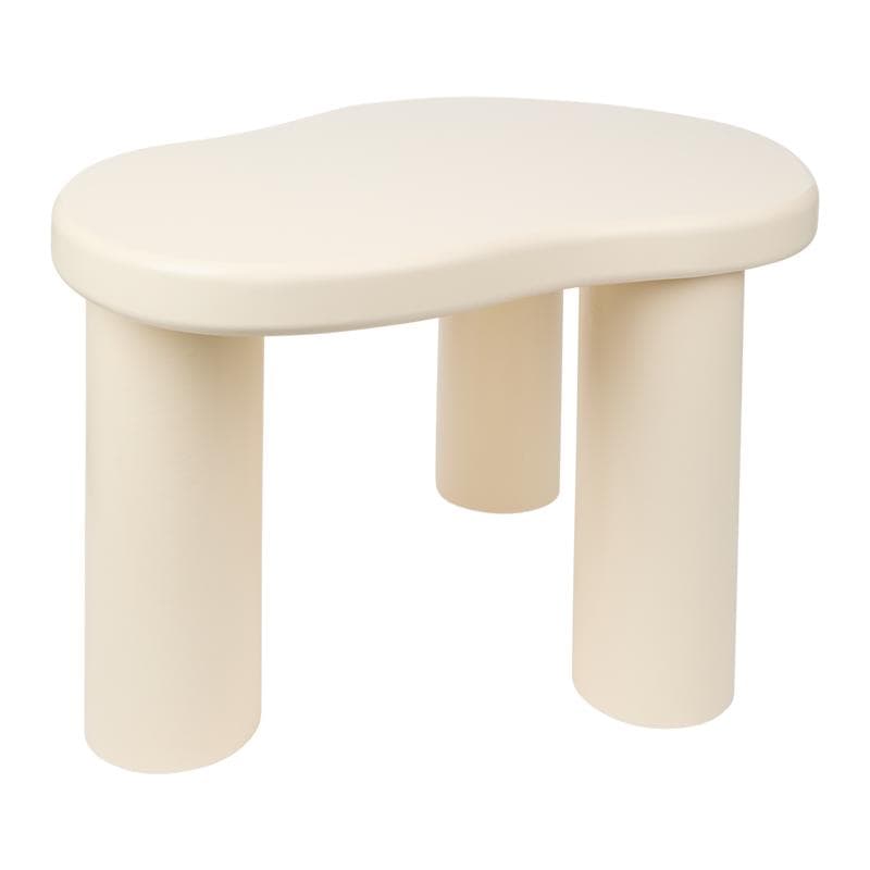 Tables d'appoint asymétriques - crème