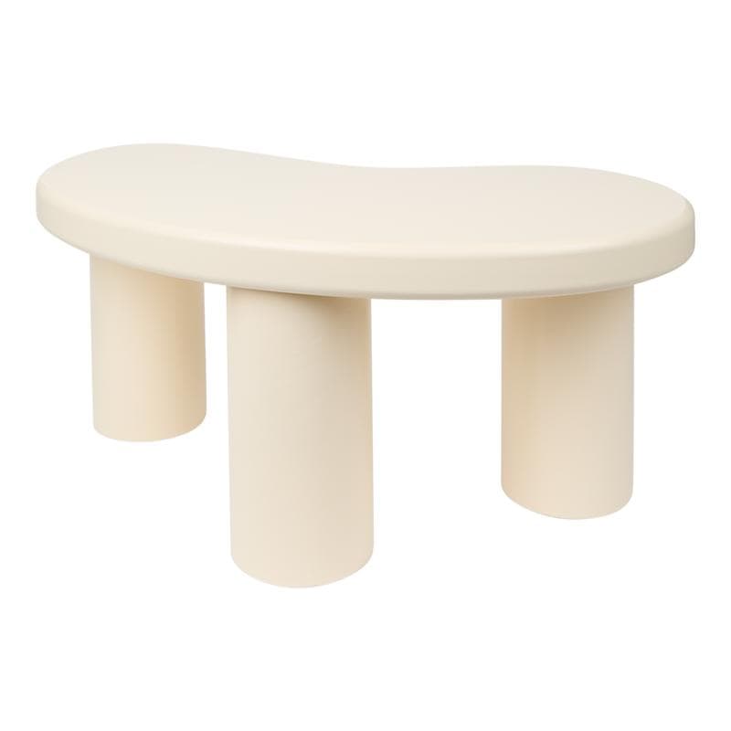 Tables d'appoint asymétriques - crème