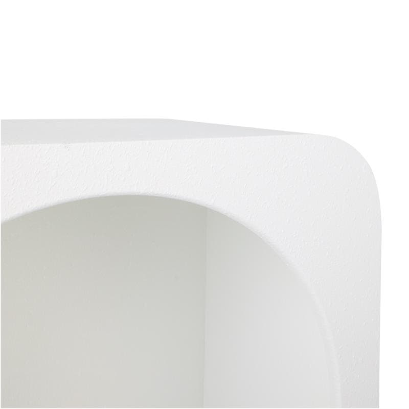 Vakkenkast met organische vormen