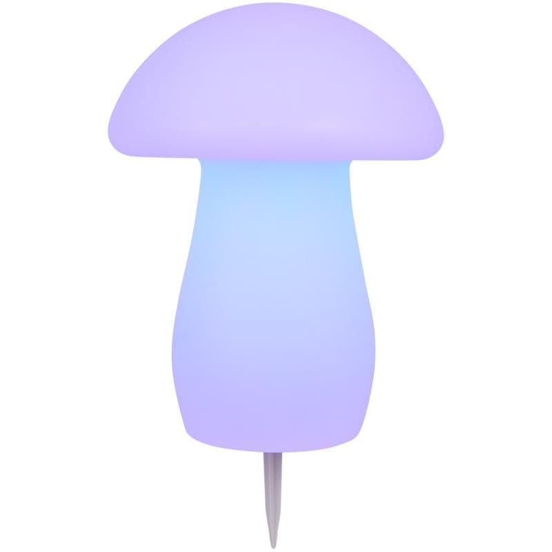 Lampe de jardin solaire - champignon